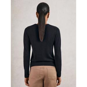 REISS Anya Wool-Blend Open-Stitch Jumper